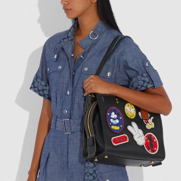 コーチ x Disney * Rogue Patches ディズニー コラボ 2WAY Bag